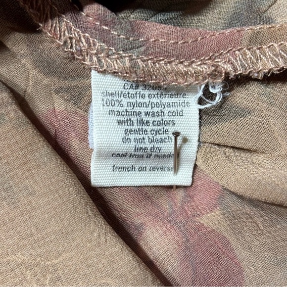 Pins and Needles Blouse Womens Small Floral Sheer Victorian Witch Party Event - Picture 4 of 5